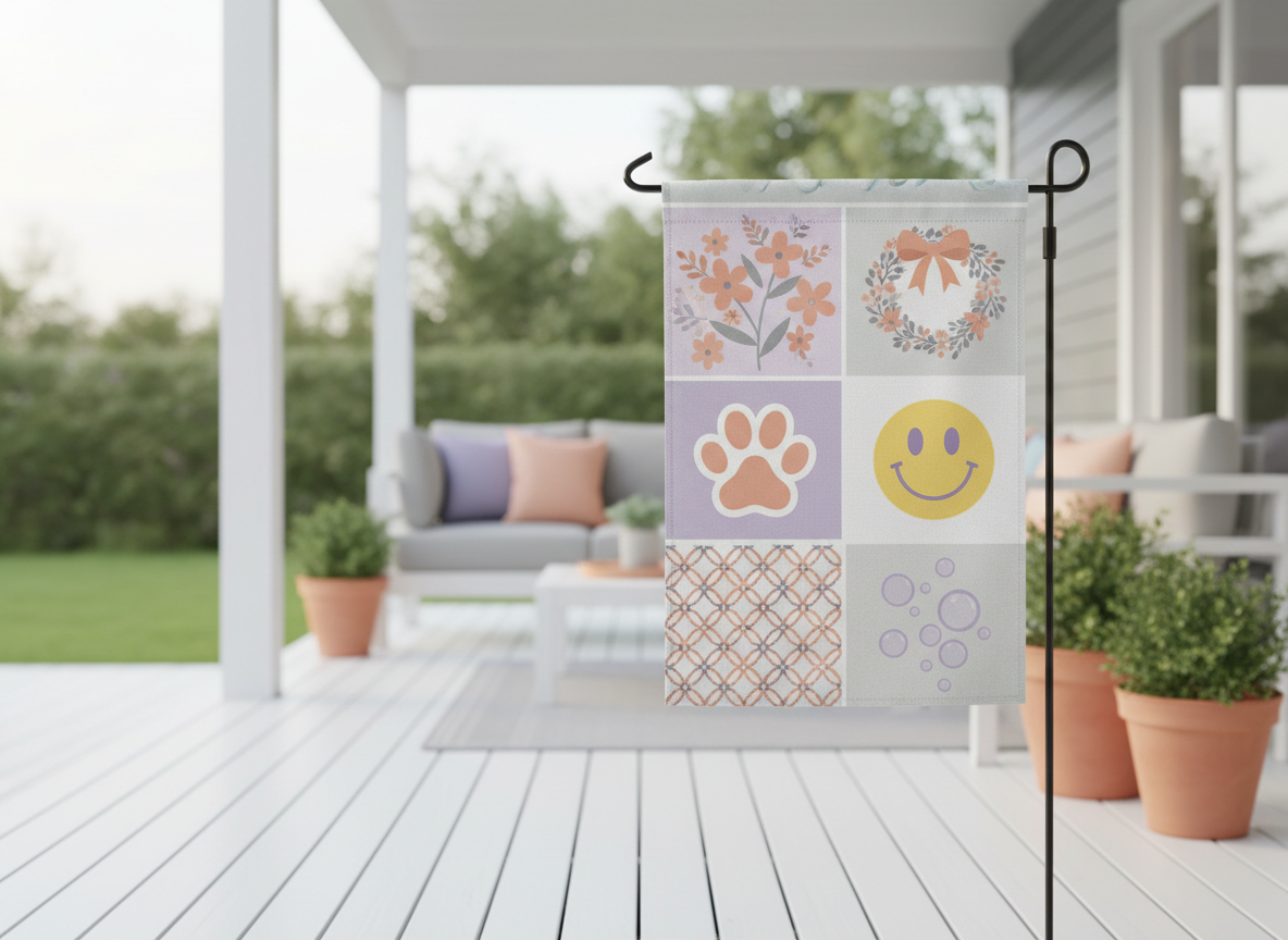 Themed Garden Flags