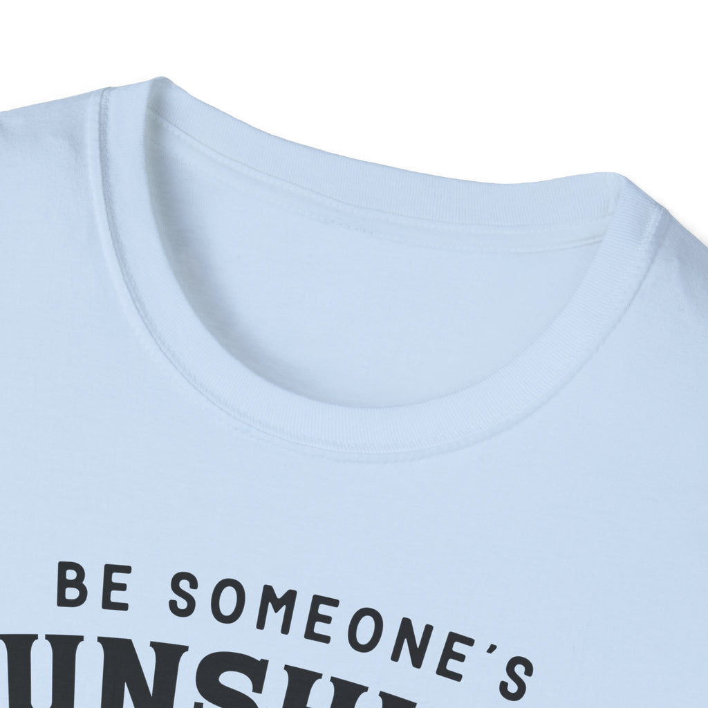 Sunshine When Their Skies Are Grey T-Shirt — Inspirational Sunflower Graphic Tee