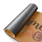Doormat with a black border on a white background