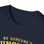 Sunshine When Their Skies Are Grey T-Shirt — Inspirational Sunflower Graphic Tee