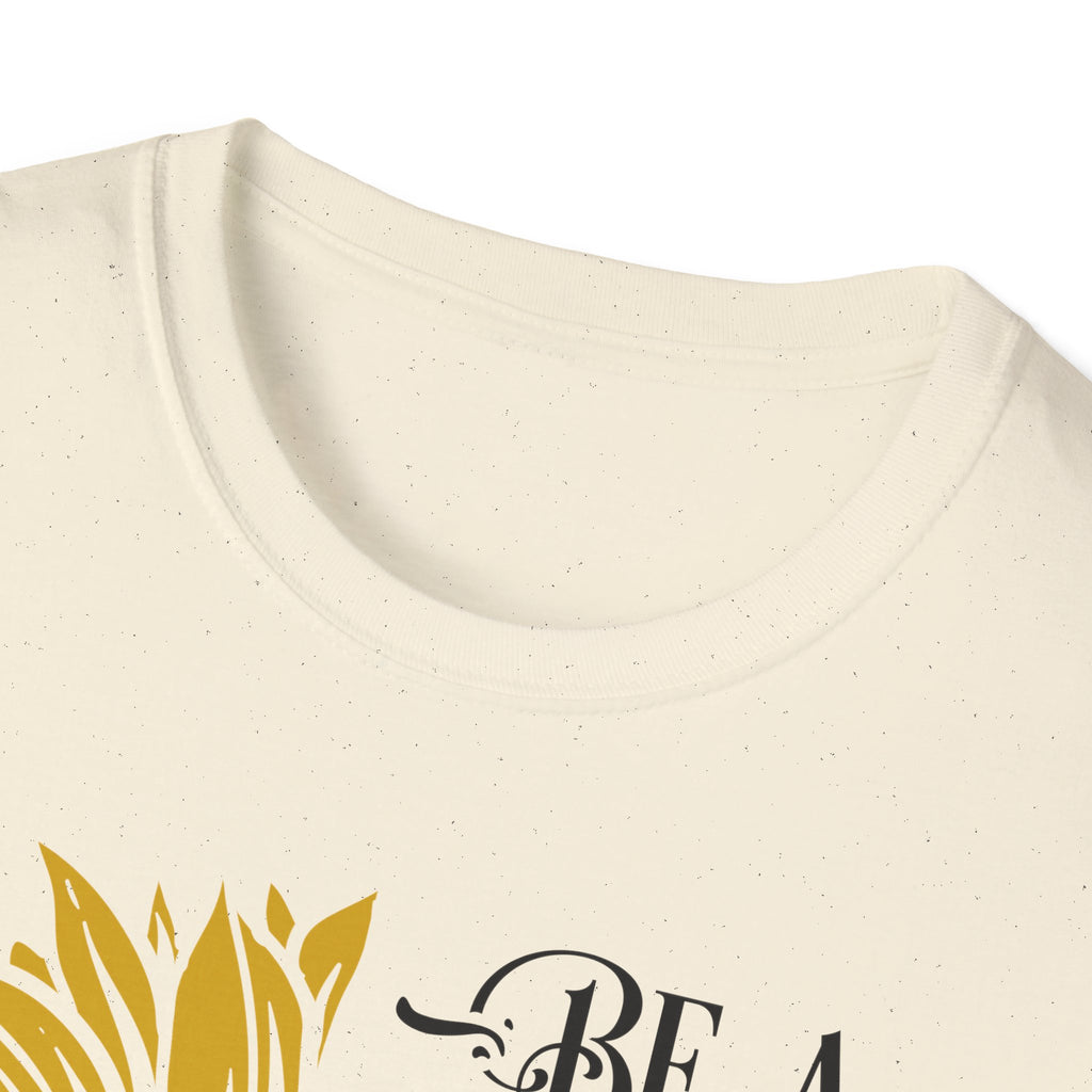 Sunflower Inspirational T-Shirt – “Be a Sunflower” Motivational Floral Tee