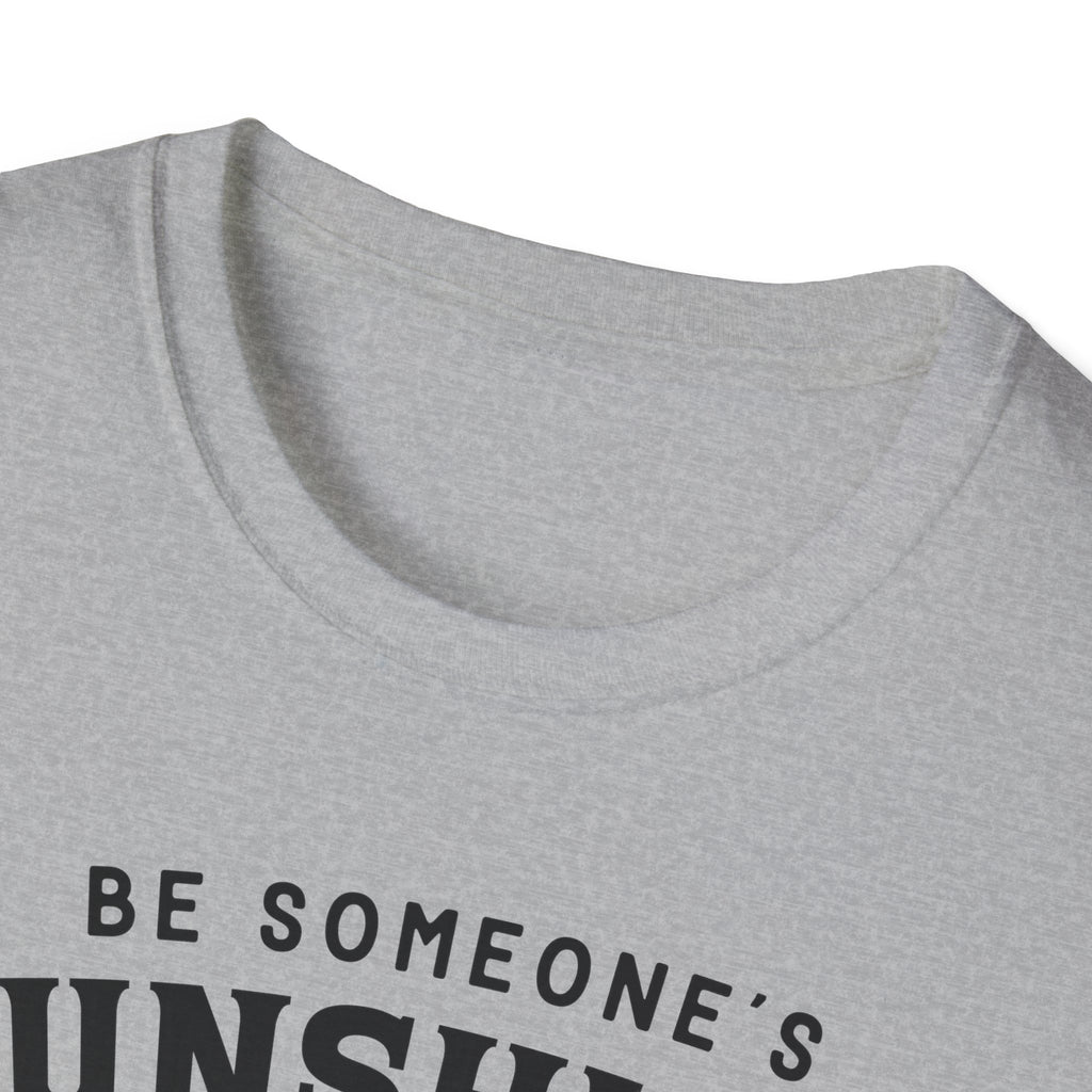 Sunshine When Their Skies Are Grey T-Shirt — Inspirational Sunflower Graphic Tee