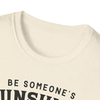 Sunshine When Their Skies Are Grey T-Shirt — Inspirational Sunflower Graphic Tee