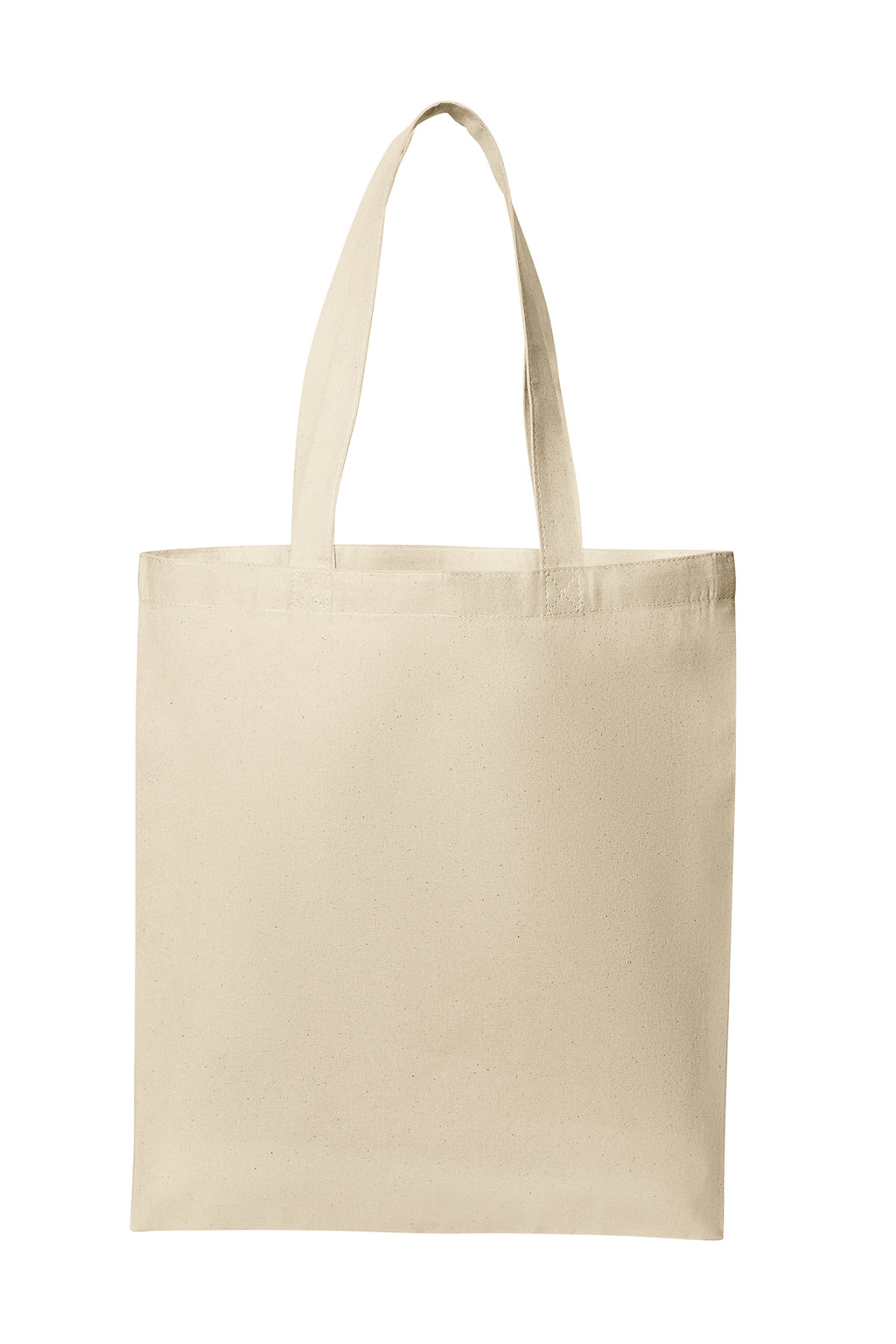 Natural tote bag on a white background