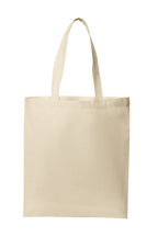 Natural tote bag on a white background
