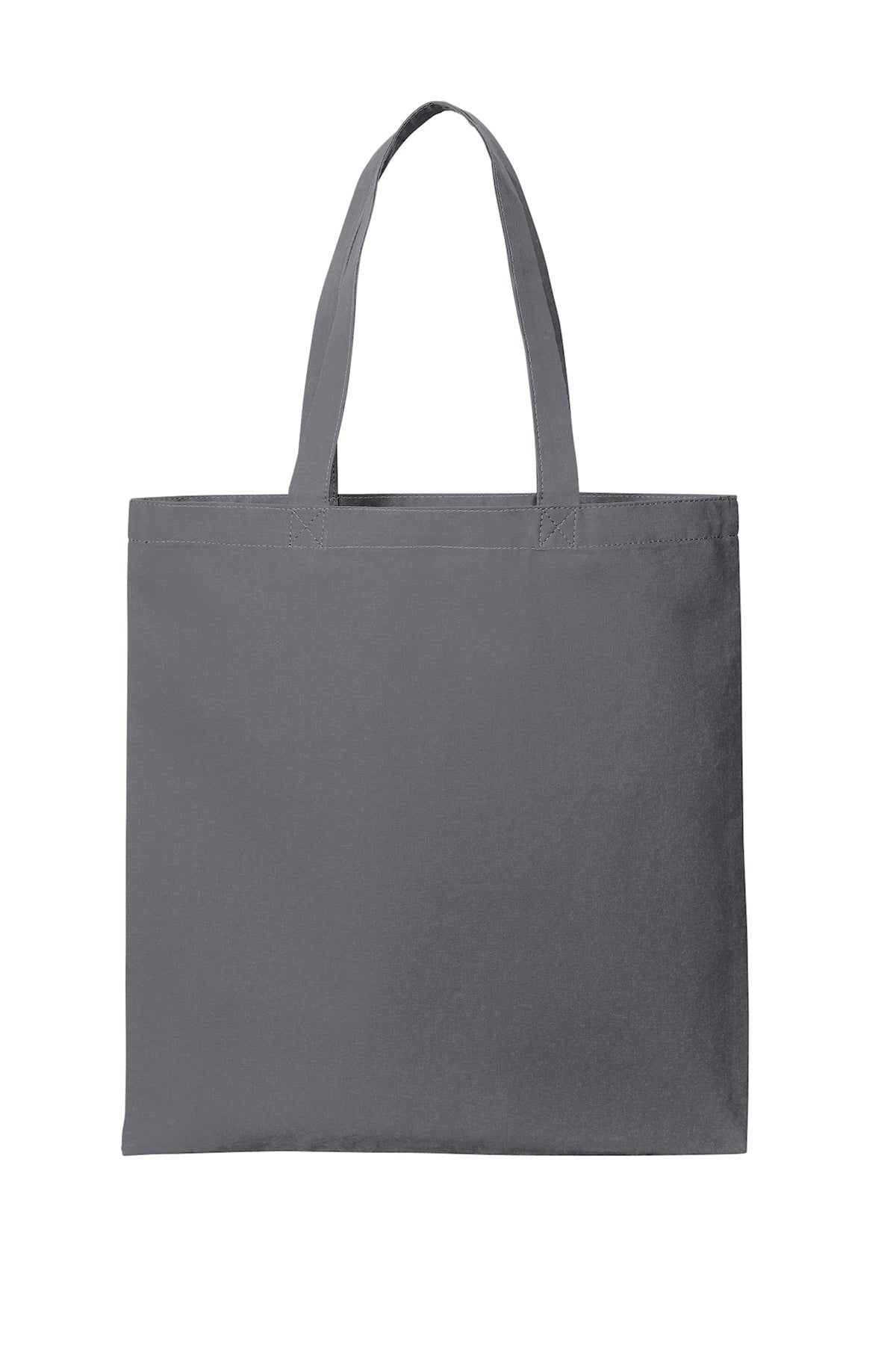 Storm Grey tote bag on a white background