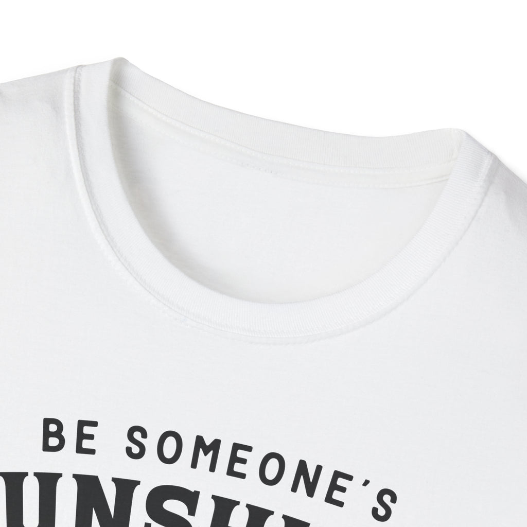 Sunshine When Their Skies Are Grey T-Shirt — Inspirational Sunflower Graphic Tee
