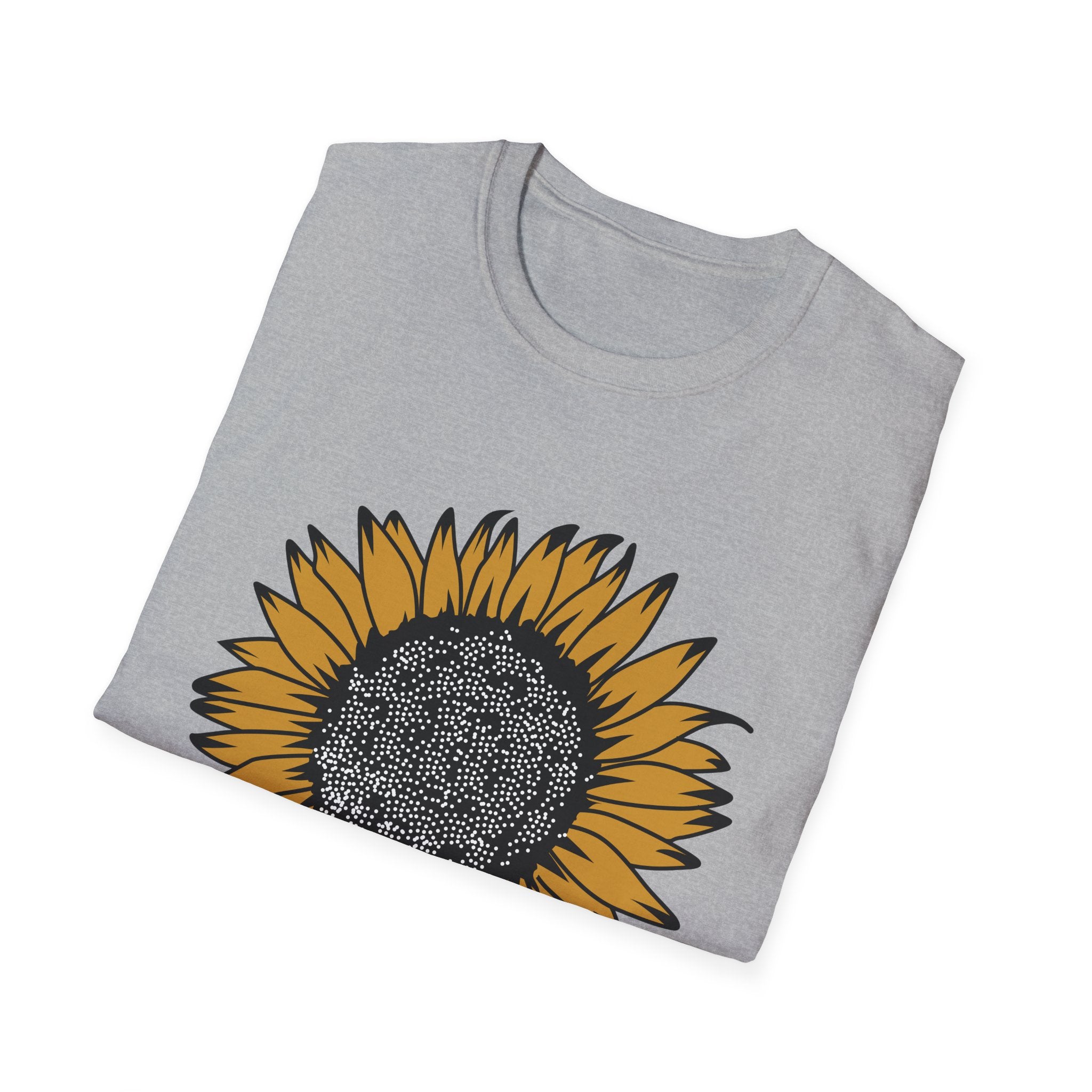 Sunflower Graphic T-Shirt — Vintage Yellow Floral Tee