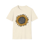 Sunflower Graphic T-Shirt — Vintage Yellow Floral Tee