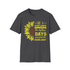 Sunflower Inspirational T-Shirt – “Be a Sunflower” Motivational Floral Tee