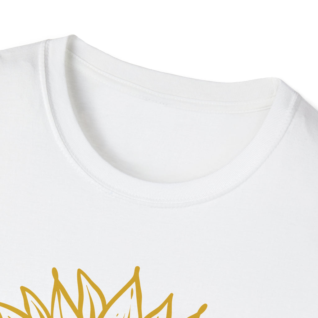 Be Awesome Today Sunflower Unisex Softstyle T-Shirt