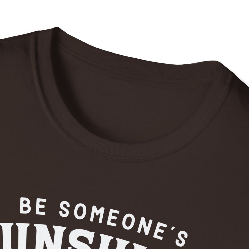 Sunshine When Their Skies Are Grey T-Shirt — Inspirational Sunflower Graphic Tee