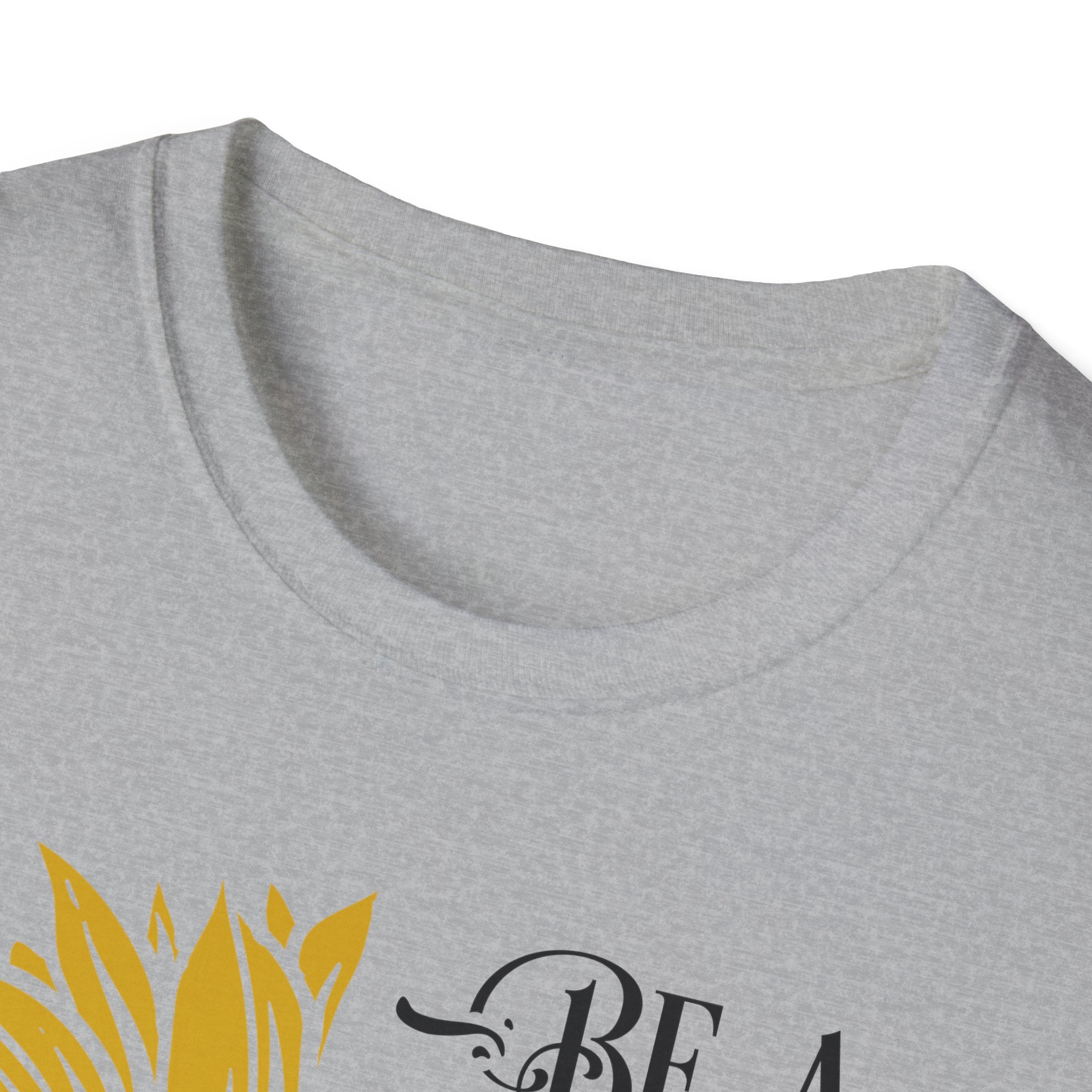 Sunflower Inspirational T-Shirt – “Be a Sunflower” Motivational Floral Tee