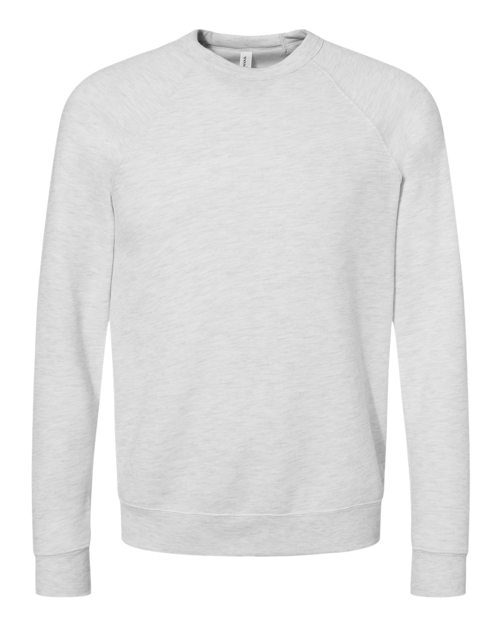 Gray sweatshirt on a white background