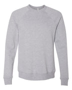 Gray sweatshirt on a white background