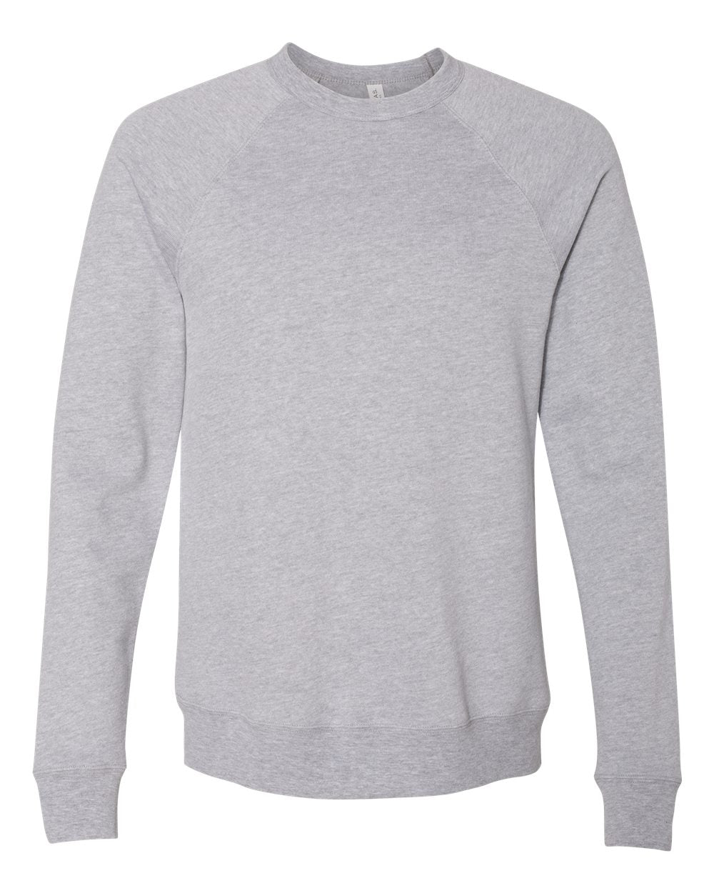Gray sweatshirt on a white background