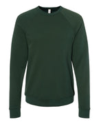 Green sweatshirt on a white background