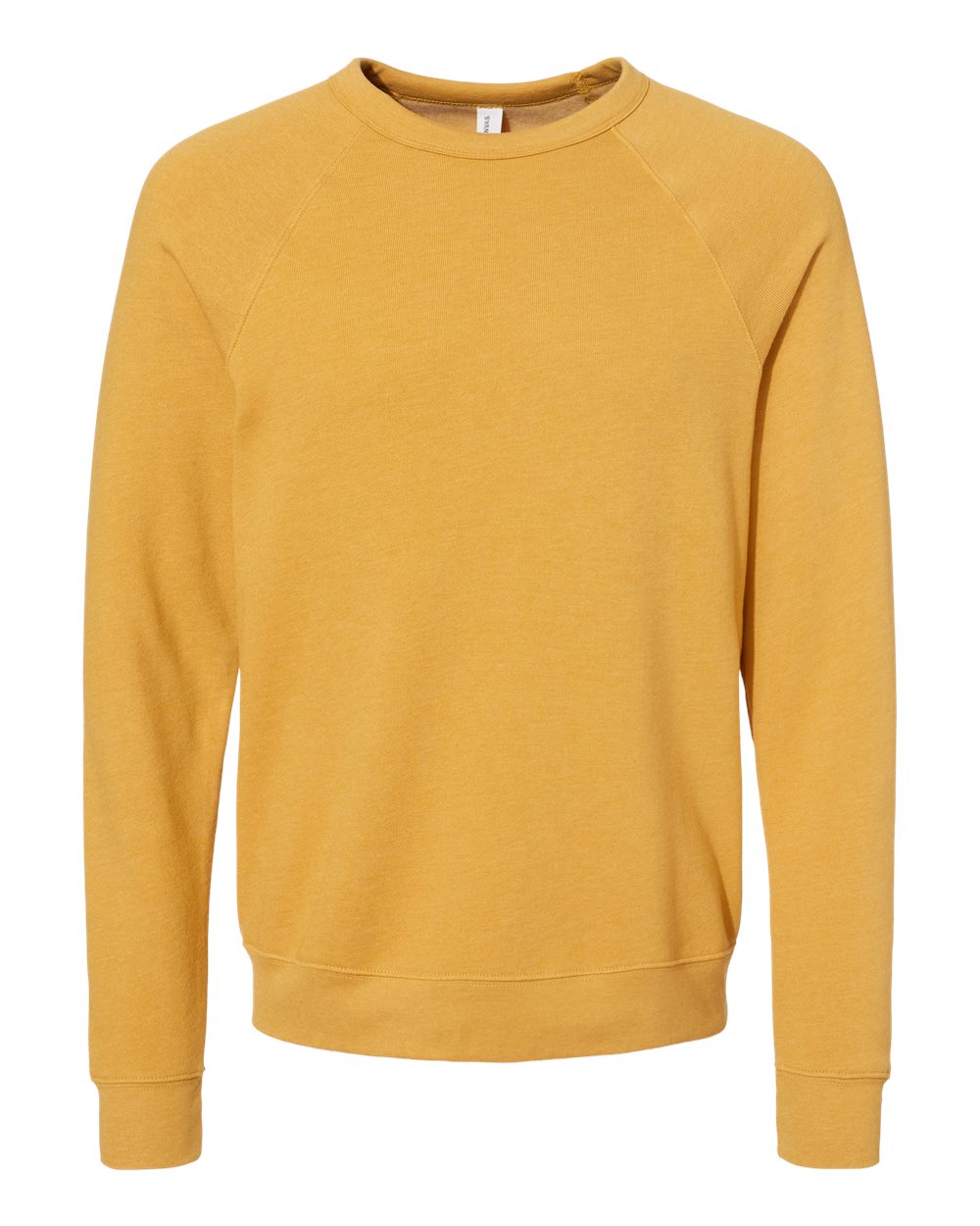 Yellow sweatshirt on a white background