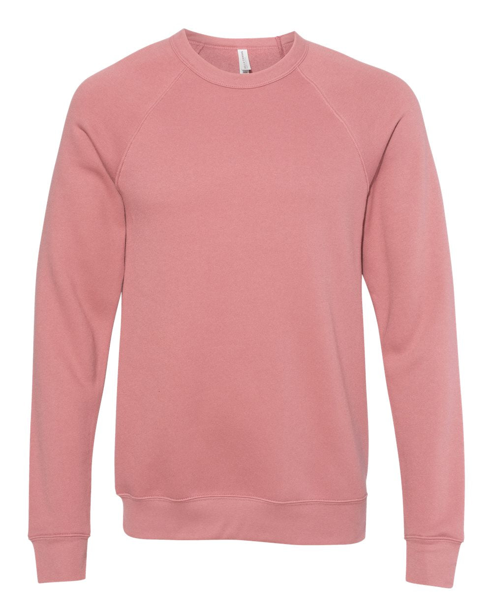 Pink sweatshirt on a white background
