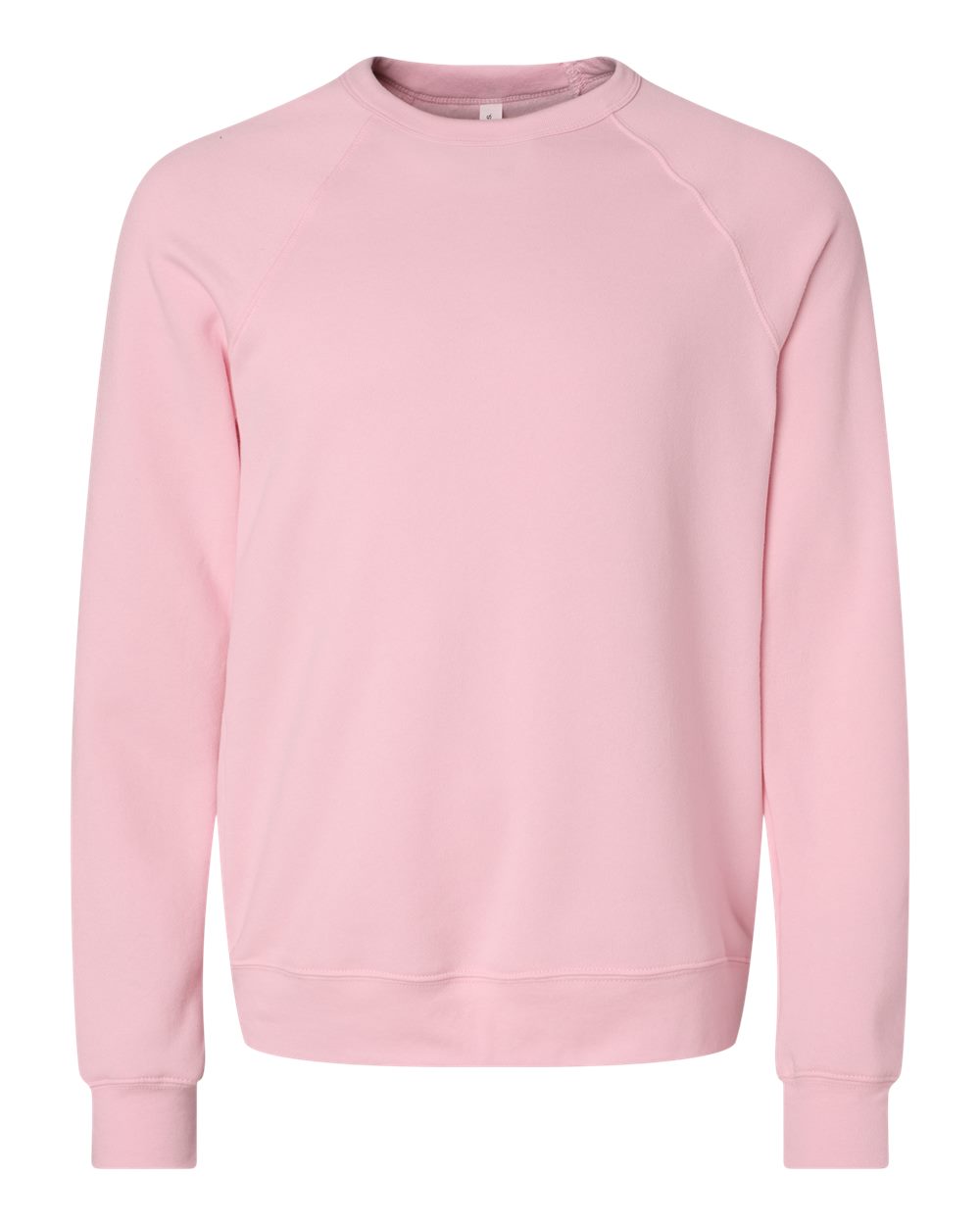 Pink sweatshirt on a white background