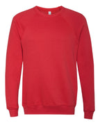 Red sweatshirt on a white background