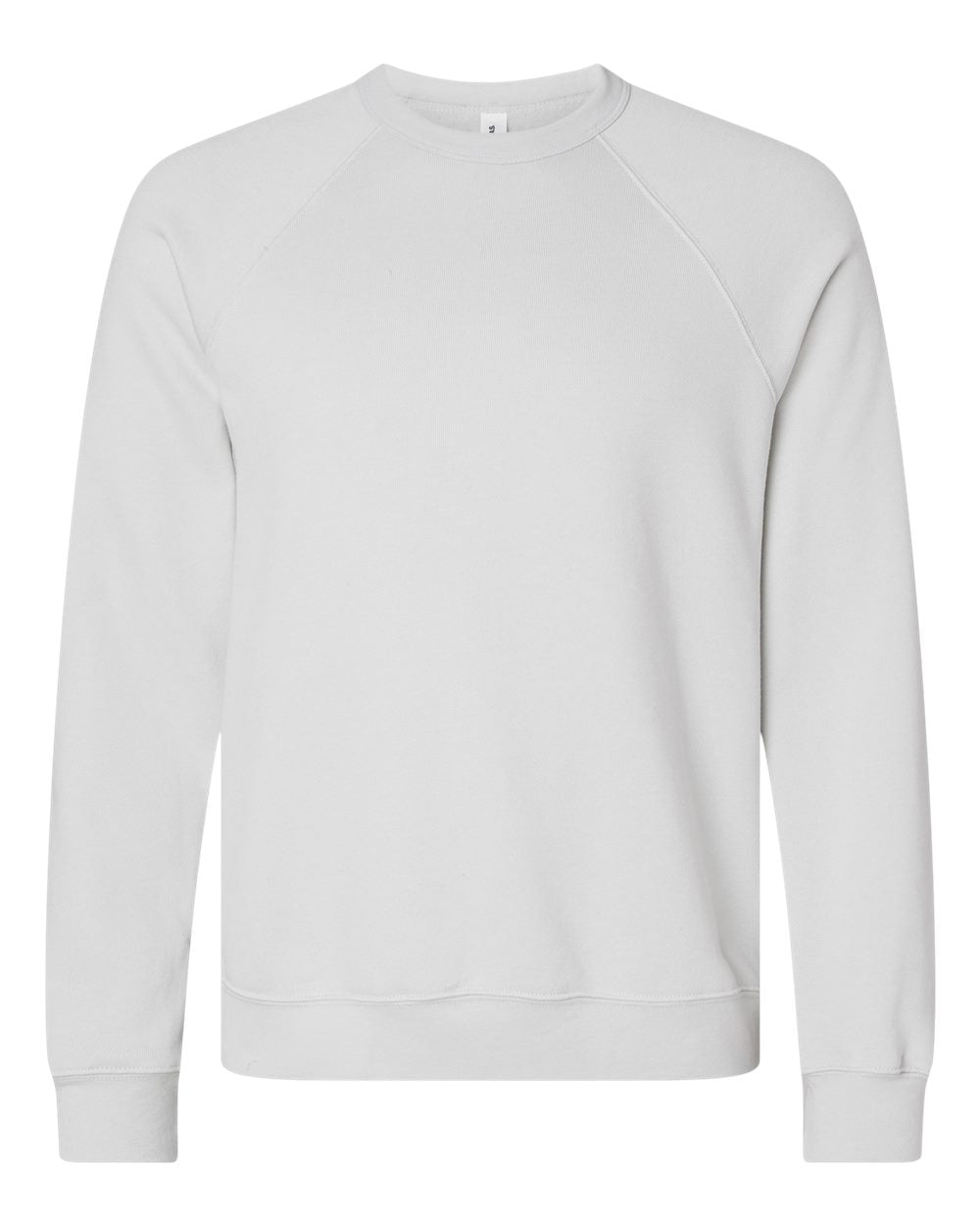 White sweatshirt on a white background
