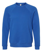 Blue sweatshirt on a white background