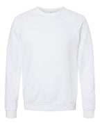 White sweatshirt on a white background