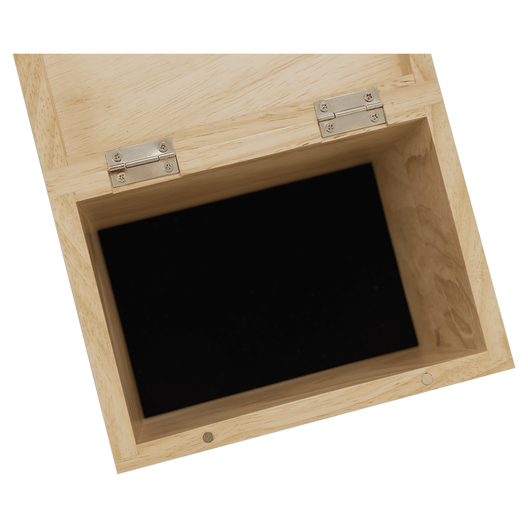 Personalized Engraved Wooden Recipe Card Box – “The Secret Ingredient is Love” (Top Display Slot)