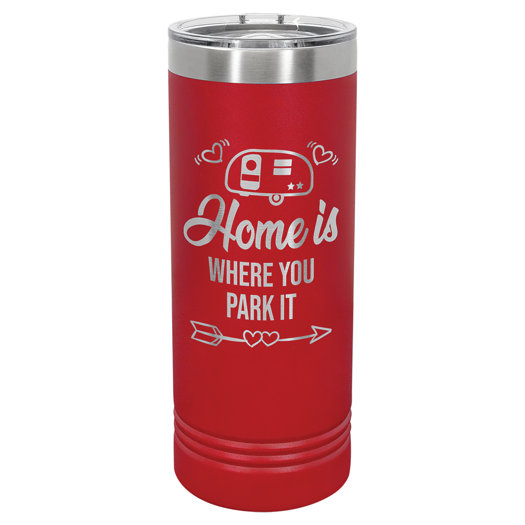 Laserable 22 oz. Polar Camel Skinny Tumbler with Slider Lid