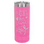 Laserable 22 oz. Polar Camel Skinny Tumbler with Slider Lid