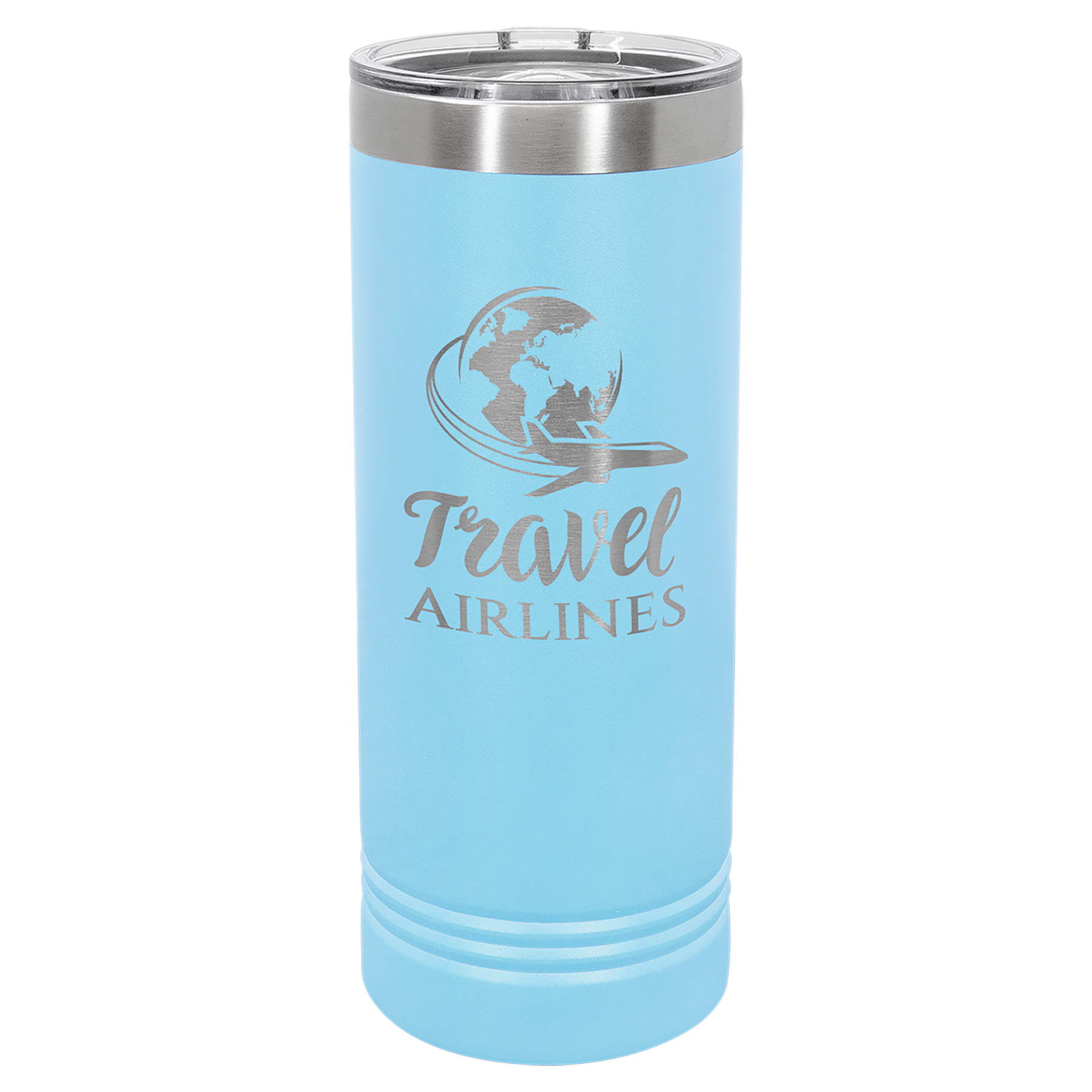 Laserable 22 oz. Polar Camel Skinny Tumbler with Slider Lid