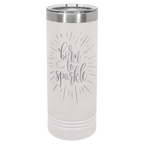 Laserable 22 oz. Polar Camel Skinny Tumbler with Slider Lid