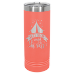 Laserable 22 oz. Polar Camel Skinny Tumbler with Slider Lid