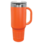 40 oz. Travel Mug with Straw and Snap Lid