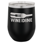 Personalized 12 oz. Polar Camel Stemless Wine Tumbler