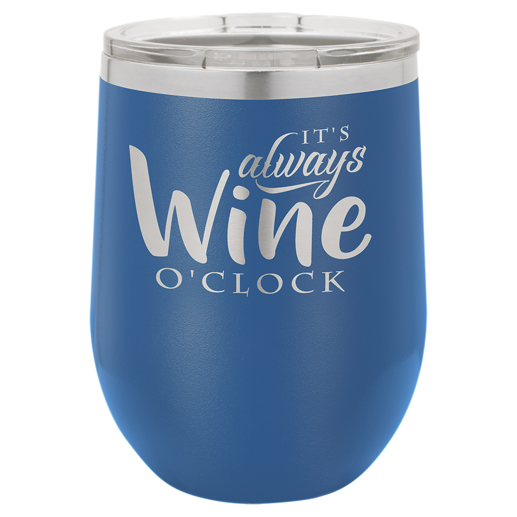 Personalized 12 oz. Polar Camel Stemless Wine Tumbler