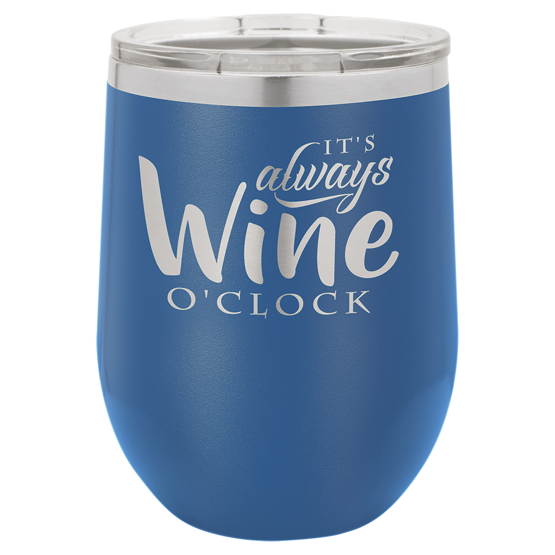 Personalized 12 oz. Polar Camel Stemless Wine Tumbler