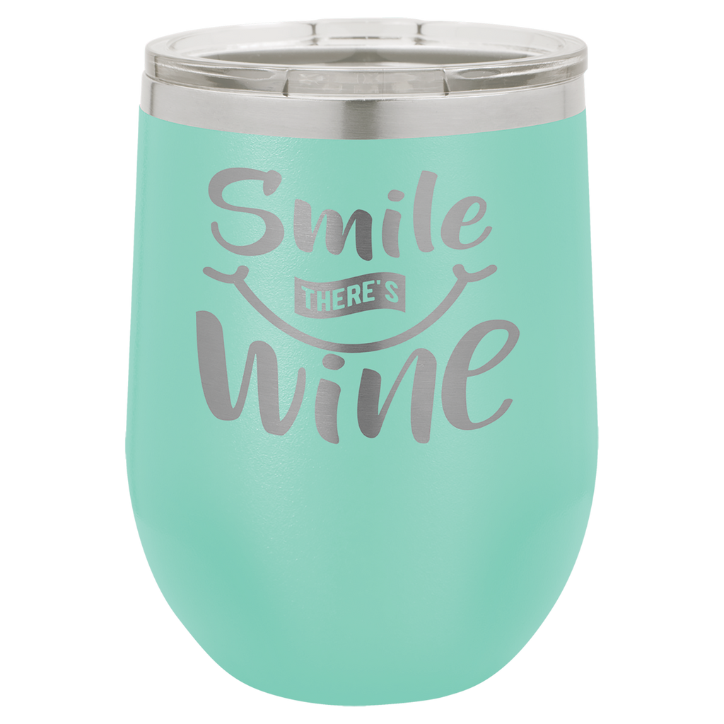 Personalized 12 oz. Polar Camel Stemless Wine Tumbler