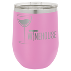 Personalized 12 oz. Polar Camel Stemless Wine Tumbler