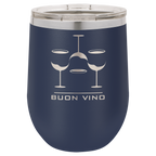 Personalized 12 oz. Polar Camel Stemless Wine Tumbler