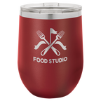 Personalized 12 oz. Polar Camel Stemless Wine Tumbler