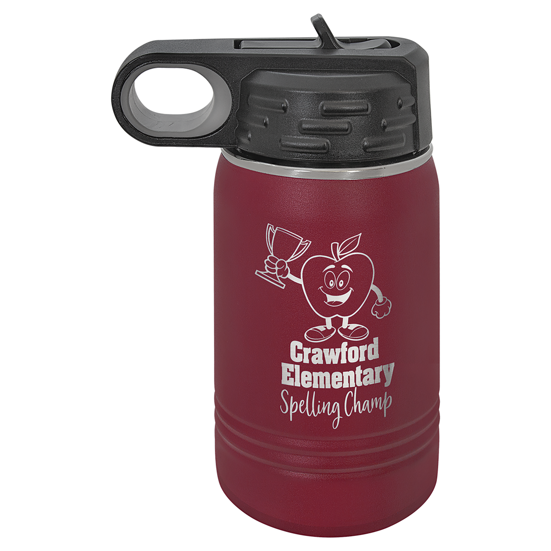 Personalized 12 oz. Polar Camel Water Bottle