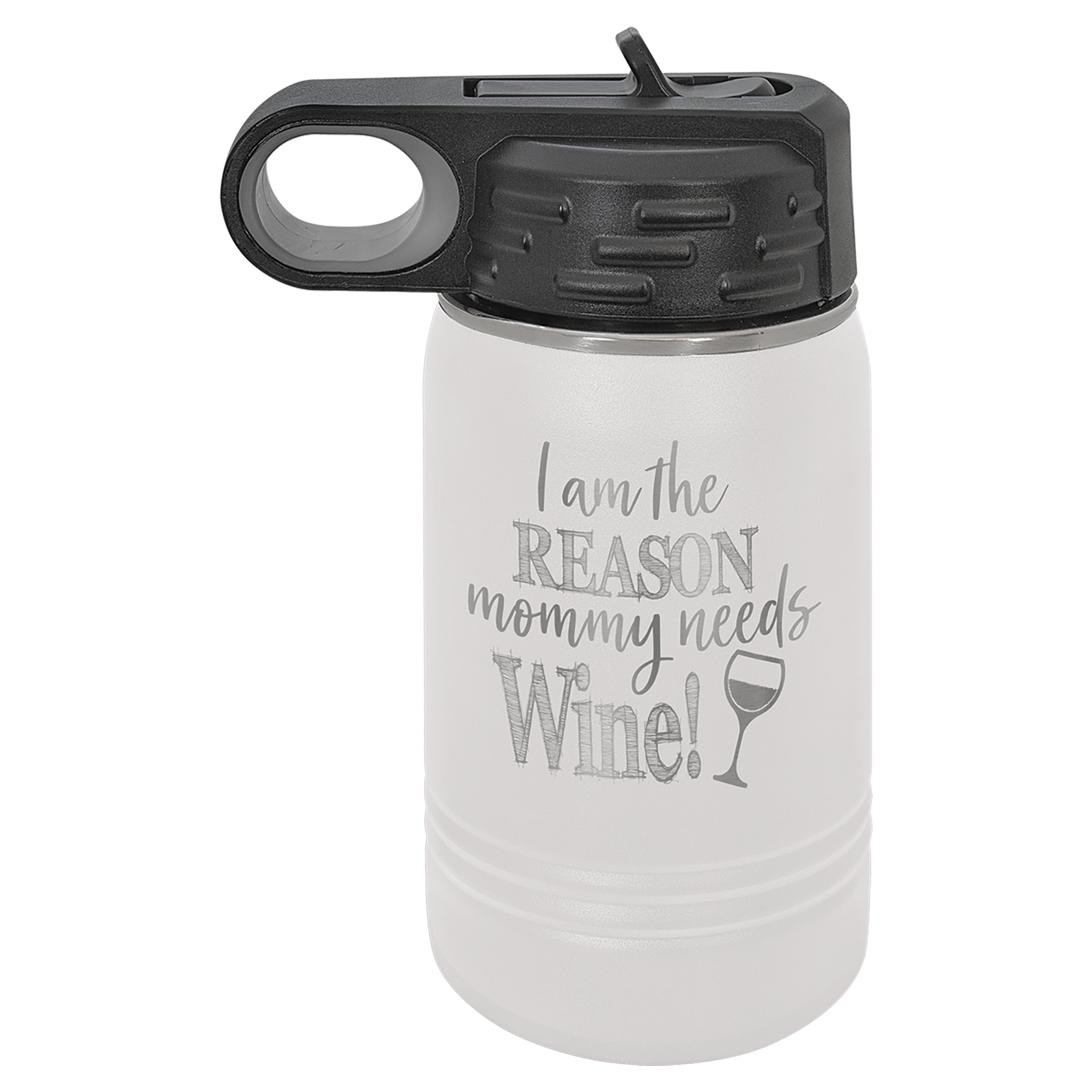 Personalized 12 oz. Polar Camel Water Bottle