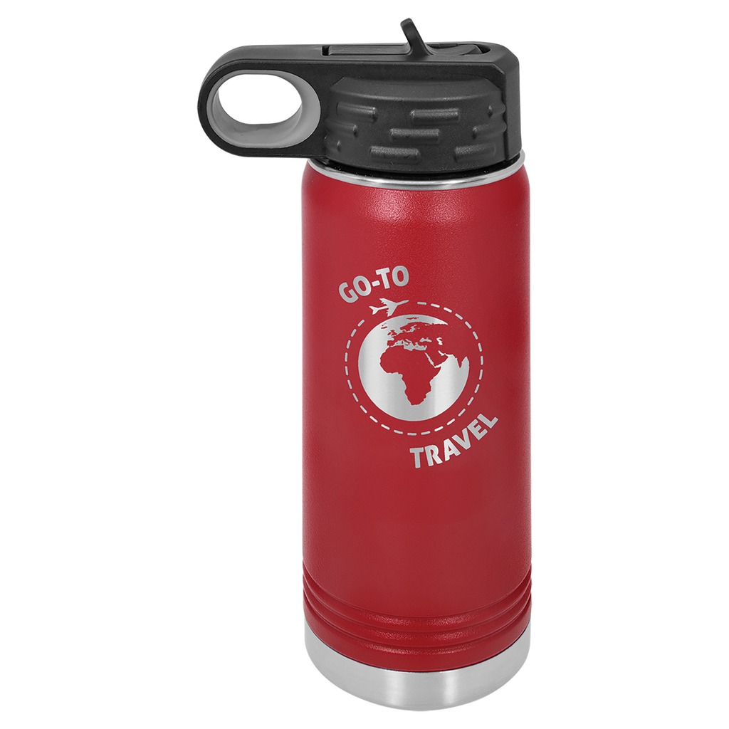 Personalized 20 oz. Polar Camel Water Bottle