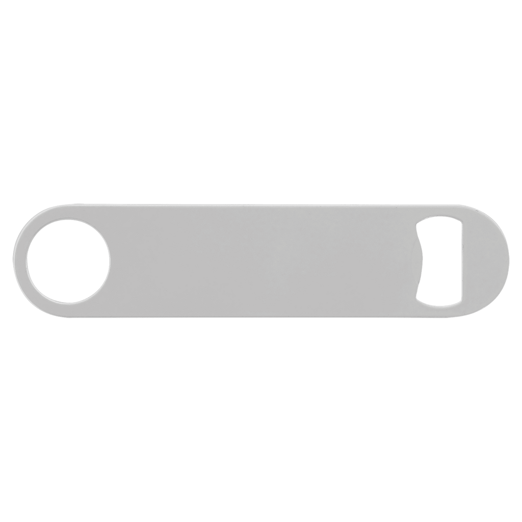 Custom Sublimation Bottle Opener (1 1/2" x 7") – White, Personalized Bar Tool