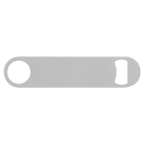 Custom Sublimation Bottle Opener (1 1/2" x 7") – White, Personalized Bar Tool