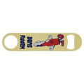 Custom Sublimation Bottle Opener (1 1/2" x 7") – White, Personalized Bar Tool