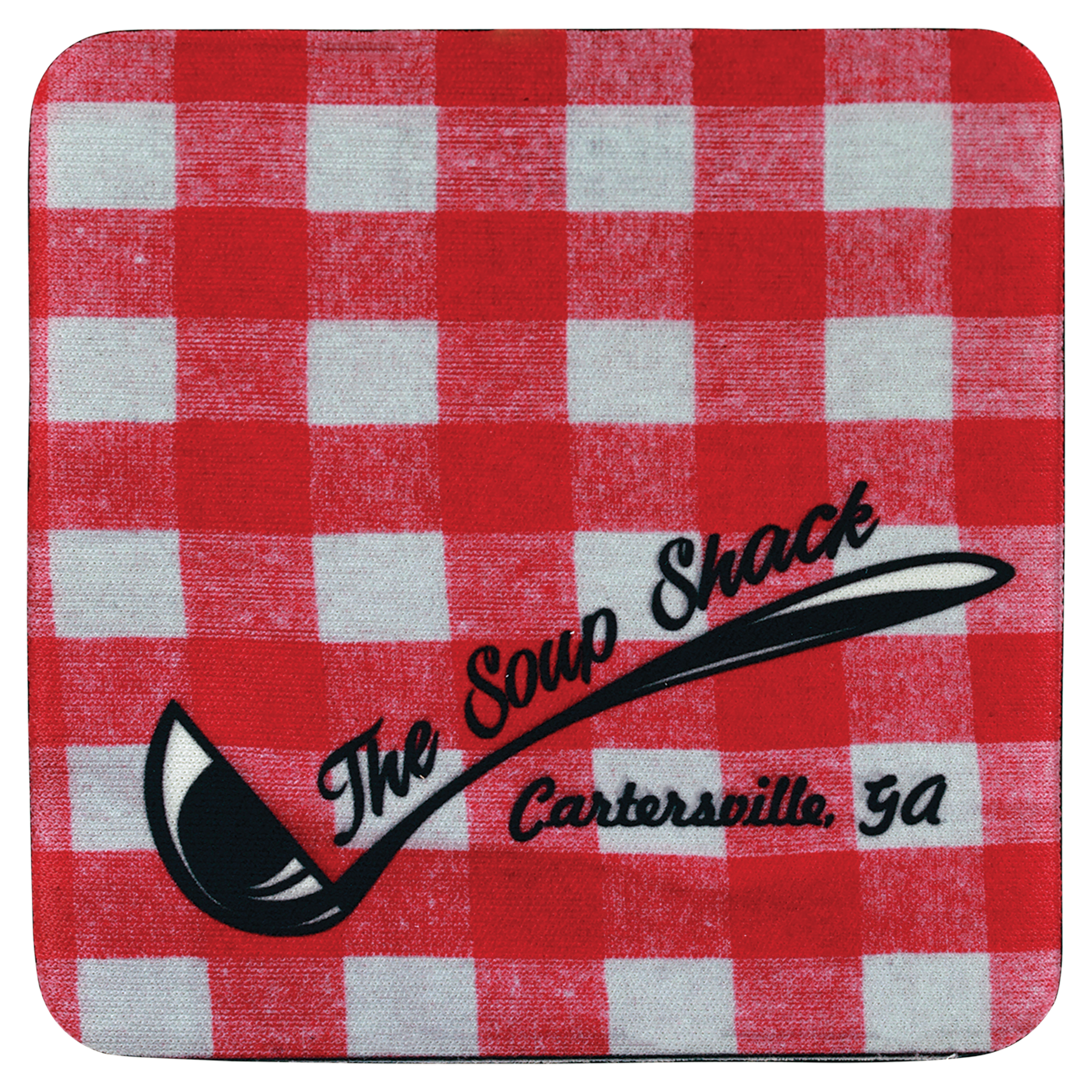 Personalized 4" x 4" Neoprene Square Coaster – Sublimation Ready (4-Pack)