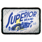 Custom Sublimation Patch (3" x 2") – Adhesive Back + Black Border (12 Patch Minimum)